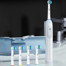 Beatitude 4 Adet Oral B Uyumlu Şarjlı Diş Fırçaları Uyumlu Muadil Yedek Kafa Ağız Bakım Yedek Fırça Başlığı