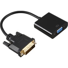 Galaxxy DVI - VGA Adaptör Kablosu 1080P Dvı-D - VGA Kablosu (Yurt Dışından)