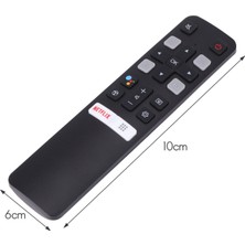 Galaxxy Tcl Akıllı Tv Için Uzaktan Kumanda RC802V Jur6 65P8S 49S6800FS 49S6510FS (Yurt Dışından)