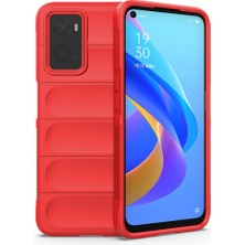 SPHONE Realme 9i 4g Kılıf Içe Doğru Dalgalı Kasisli Içi Süet Kadife Kamera Korumalı Kapak