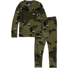 Burton Fleece Set Unisex Çocuk Yeşil İçlik Set