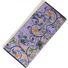 Safety1 Womens Leather Wallet Purse Handbag Floral Money Clips Credit Card Case Holder---Purple (Yurt Dışından)
