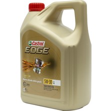 Castrol Edge 5W-30 Ll Tam Sentetik Benzin/lpg ve Dizel Araçlar Için Dpf’li Motor Yağı 4 Litre ( Üretim Tarihi: 07/2023 )