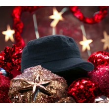 Shopiolog Unisex Kışlık Kaşe Castro Şapka Fidel Castro Şapka Kep