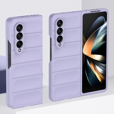 Eabhulie Samsung Galaxy Z Fold 3 5g Için Dayanıklı Pc Kauçuk Darbeye Dayanıklı Telefon Kılıfı - Beyaz (Yurt Dışından)