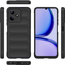 Eabhulie Realme C55 Için Yumuşak Tpu Kaymaz Telefon Kılıfı - Siyah (Yurt Dışından)