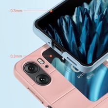Eabhulie Oppo Find N2 Flip Için Dayanıklı Pc Kauçuk Darbeye Dayanıklı Telefon Kılıfı - Mor (Yurt Dışından)