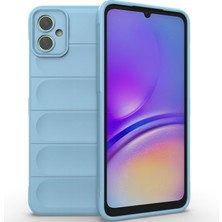 Eabhulie Samsung Galaxy A05 Için Yumuşak Tpu Kaymaz Telefon Kılıfı - Mavi (Yurt Dışından)