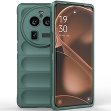 Eabhulie Oppo Find X6 Pro Için Yumuşak Tpu Kaymaz Telefon Kılıfı - Yeşil (Yurt Dışından)