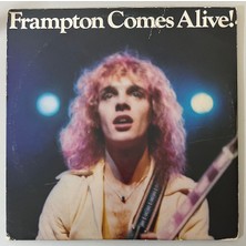 Peter Frampton Frampton Comes Alive Double Lp Plak (Orjinal 1976 Dönem Avrupa Baskı)