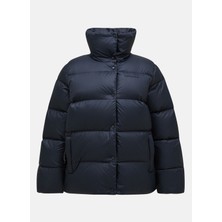 Peak Performance Siyah Kadın Kapüşon Yaka Mont G79031020_W Down Puffer