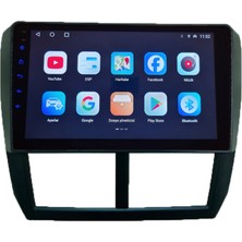 Conio Subaru Forester 2009-2012 Yıl Android Sürüm 13 Kablosuz Carplay Navigasyon Multimedya 9 Inç Ekran 2gb Ram 32GB Rom Hafıza