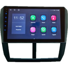 Conio Subaru Forester 2009-2012 Yıl Android Sürüm 13 Kablosuz Carplay Navigasyon Multimedya 9 Inç Ekran 2gb Ram 32GB Rom Hafıza