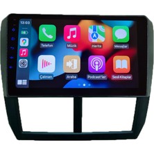 Conio Subaru Forester 2009-2012 Yıl Android Sürüm 13 Kablosuz Carplay Navigasyon Multimedya 9 Inç Ekran 2gb Ram 32GB Rom Hafıza