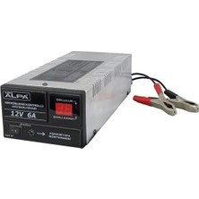 Alpa AN1206 12 Volt 6 Amper Mikro Işlemci Kontrollü Akü Şarj Cihazı