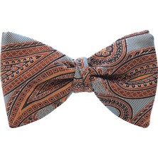 Coolmenclub Şal Desenli Açık Papyon