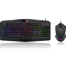 Redragon S101-5 Oyuncu Rgb Klavye + Mouse K503RGB + M601RGB