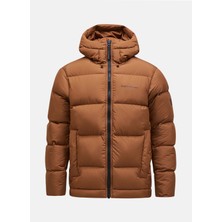 Peak Performance Kahve Erkek Kapüşon Yaka Mont G77962080_M Rivel Jacket