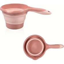 Babyjem Katlanır Bebek Banyo Maşrapa Somon