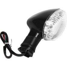 Sunshinee Yönlendirme LED Dönüş Sinyali Gösterge Işığı Motosiklet Flaşör Lambası Yzf R1 R6 R25 R3 XSR900 TDM900 Siyah (Yurt Dışından)