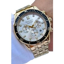 Ferrucci Full Fonksiyon Erkek Kol Saati Çelik Kordon&kasa+Bileklik Hediye