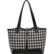 Starniko Kadınlar Için Yeni Büyük Kapasiteli Balıksırtı Moda Tek Omuz Crossbody Çanta (Yurt Dışından)