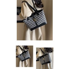 Starniko Kadınlar Için Yeni Büyük Kapasiteli Balıksırtı Moda Tek Omuz Crossbody Çanta (Yurt Dışından)