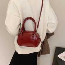 Starniko Kadın Yeni Kore Tarzı Boston Moda Çok Yönlü Omuz Crossbody Çanta (Yurt Dışından)