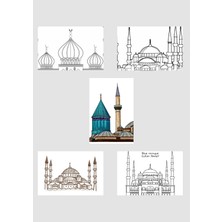 microZey EXXEN15 3D Kalem Camii Şablonu ve 25X4  Filament