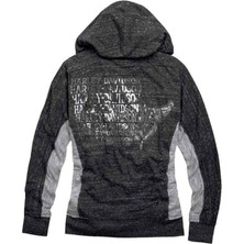 Harley-Davidson Women's Sweatshirt, Metallic Graphic Hoodie