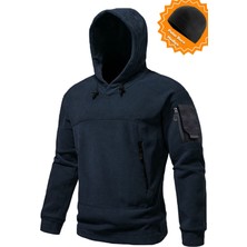 Ghassy Co. Erkek Military Sport Warm Outdoor Kapüşonlu Polar Ceket 