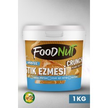 FoodNut %100 Şekersiz Doğal Sporcu Dostu Fıstık Ezmesi 1 kg   (OSMANİYE)