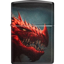 Zippo Çakmak 48777-109102 49352 Red Dragon Design