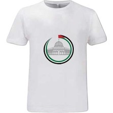 Çerçi Bazaar Filistin Baskılı T-Shirt