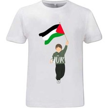 Çerçi Bazaar Filistin Baskılı T-Shirt