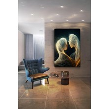 AR AJANS KANVAS TABLO Salon Oturma Yatak Odası Ofis Cafe Antre Için Dekoratif Insan Tablosu AR030589