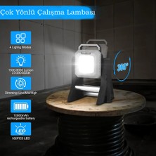 Baretta Br S9000 Profesyonel Çok Yönlü Ayarlanabilir Şarjlı LED Lamba