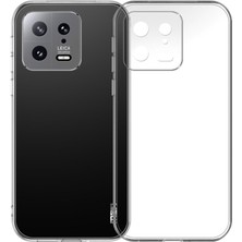 Fitcase Xiaomi 13 Kılıf Kamera Korumalı Silikon Şeffaf Arka Kapak