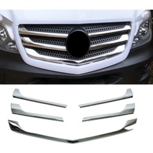 ZNZ Oto Aksesuar Mercedes Sprinter 2013-2018 Arası Krom Ön Panjur 5 Parça P.çelik
