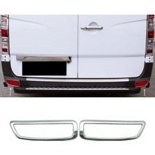 ZNZ Oto Aksesuar Mercedes Sprinter 2013-2018 Krom Arka Reflektör Çerçeve 2 Prç