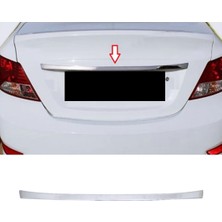 ZNZ Oto Aksesuar Hyundai I30 Krom Bagaj Alt Çıtası 2011-2017 Arası Paslanmaz Çelik