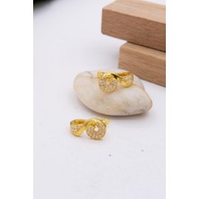 Latif Kuyumcu 22 Ayar Altın Küpe J Klips Kadın Küpe LKKP1258