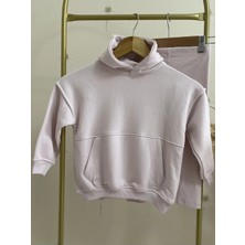 Atelier Linny Kız Çocuk Kapüşonlu Fitilli Tayt ve Sweatshirt Alt Üst Takım