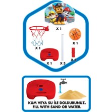 PAW PATROL BÜYÜK AYAKLI BASKETBOL SET