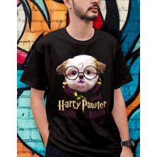 Bu Tshirt 'Harry Pawter' Temalı Oversize Tişört