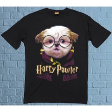 Bu Tshirt 'Harry Pawter' Temalı Oversize Tişört