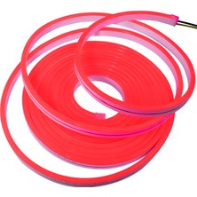 Alles Neon Şerit LED 12V 2835 Dış Mekan 5 Metre Kırmızı Red Alles