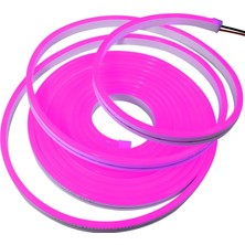Alles Neon Şerit LED 12V 2835 Dış Mekan 5 Metre Pembe Pınk Alles