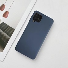 Samsung Galaxy A22 Lansman Likid Silikon Kamera Korumalı Kılıf