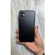 Miscase Apple iPhone 11 Pro Max Mat Elektro Cam Kamera Korumalı Kılıf